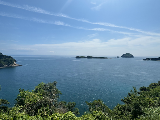 離島から見る海の風景